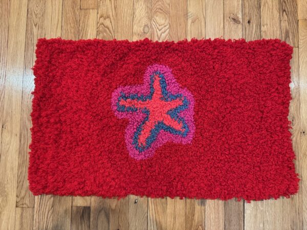 Red Star Handcrafted Doormat